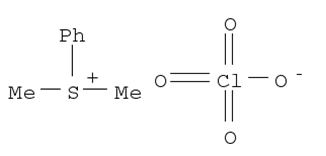 Molecular Structure of 29898-80-4 (Sulfonium, dimethylphenyl-, perchlorate (1:1))